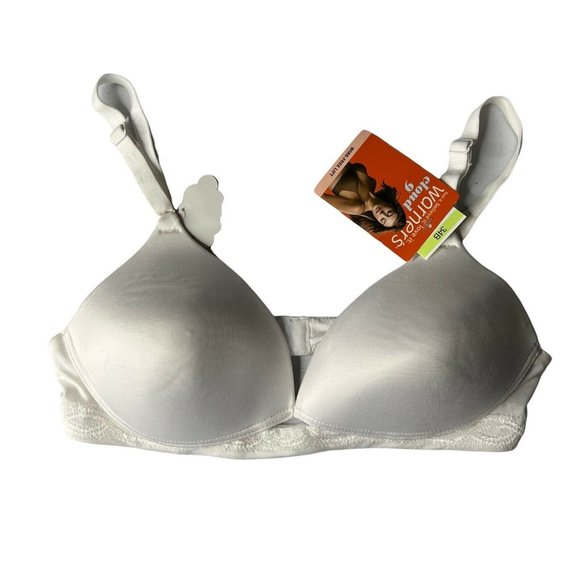 Warner's Other - Warners Cloud 9 Full Coverage Wire-Free Contour Lift Bra 1869 size 34B White NEW